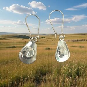 Elegant Silver Dangle Earrings